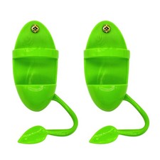 2Pcs Pet Parrot Storage Stands Unique Standing Racks Pet Bird Tools Green 