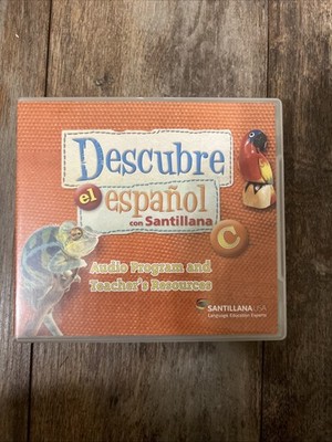 Descubre el español con Santillana ~ Level C ~ Audio Program & Resources 2012