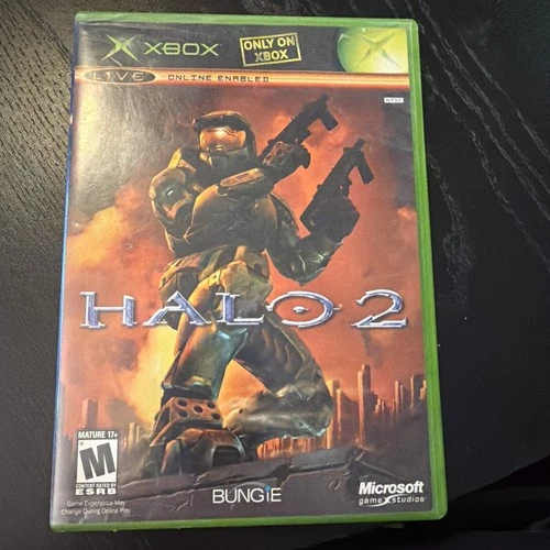 Halo 2 (Xbox, 2004) With Manual, Untested