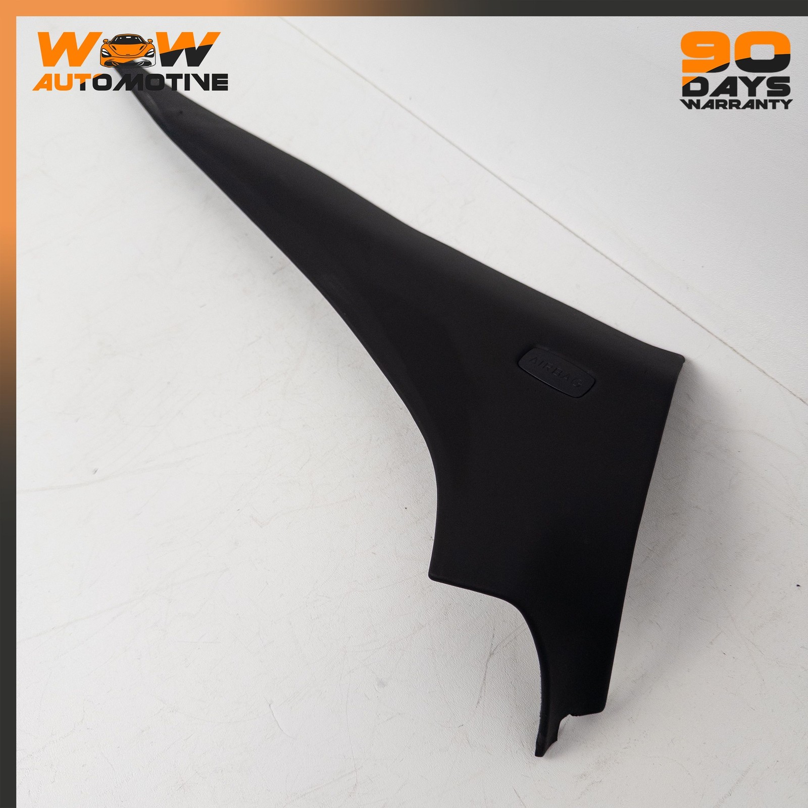 04-10 BENTLEY CONTINENTAL GT REAR LEFT QUARTER UPPER C PILLAR TRIM BLACK OEM