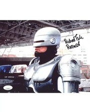 Richard Eden signed 8x10 Photo Alex Murphy RoboCop