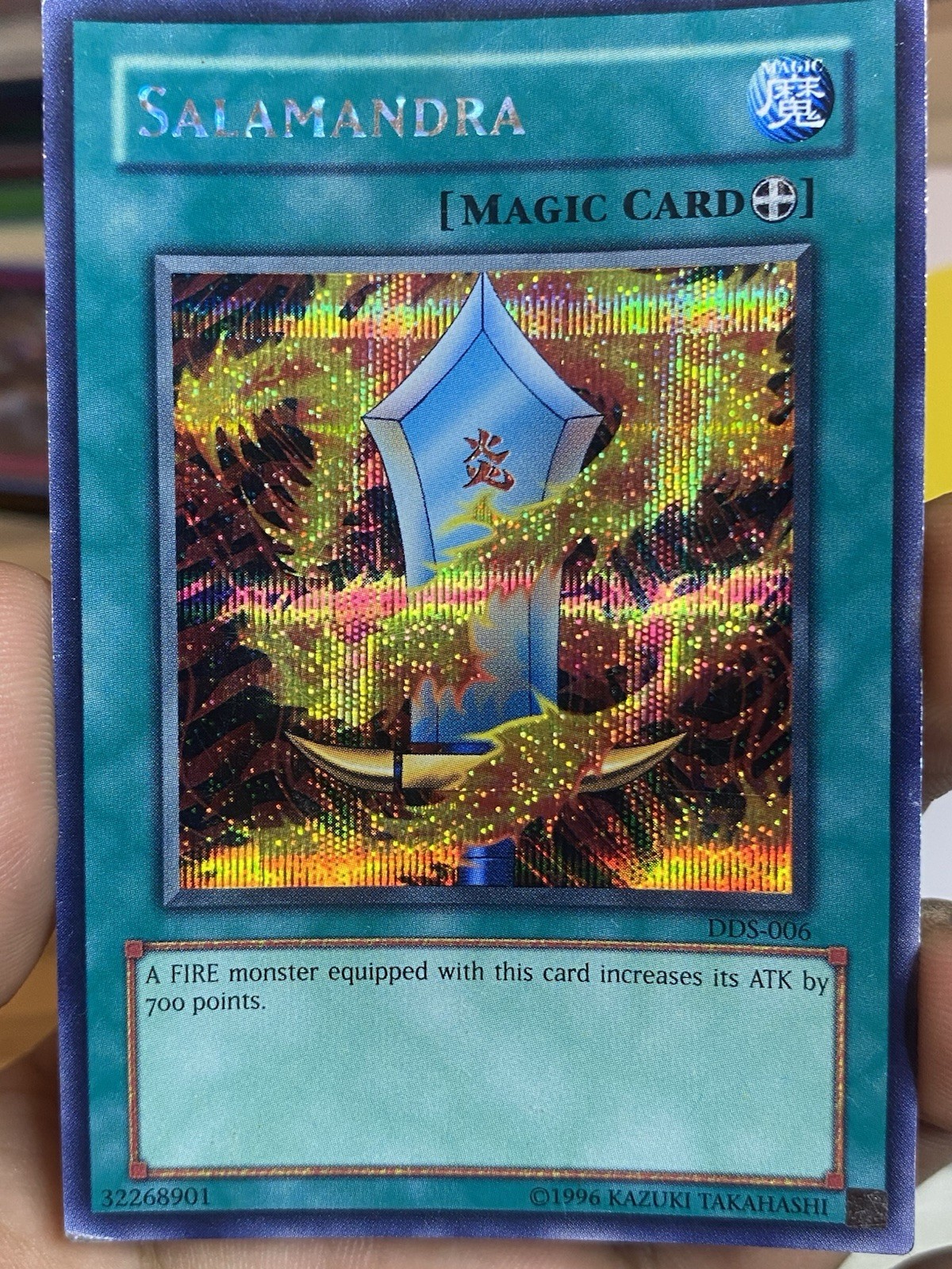 Salamandra (Dark Duel Stories) DDS-006 Yu-Gi-Oh! Video Game Promotional Cards...