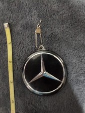 Vintage Mercedes Benz Logo Keychain Charm