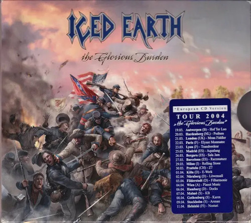 2xCD Iced Earth The Glorious Burden DIGIPAK Spv - Bild 1 von 1