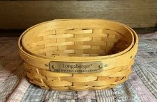 Longaberger~ 2002 Hostess Appreciation Basket, Paprika Liner~ New