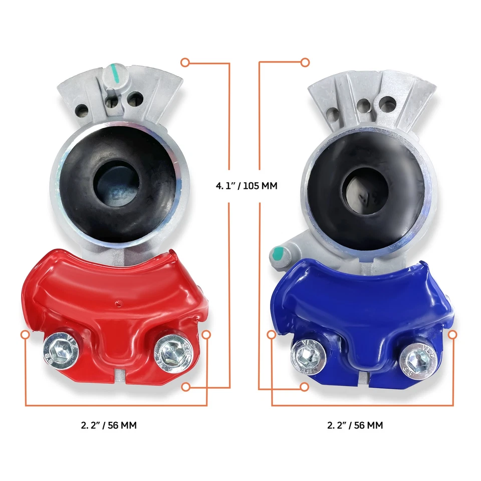 Gladhand 20 Pcs Set 10 x Blue Service & 10 x Red Emergency (Replace 035042/ 45) - Image 2 of 4