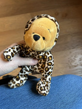NEW CUTE DISNEY WINNIE THE POOH PLUSH TOY DRESSED AS LEOPARD POOH FREE SHIPPING