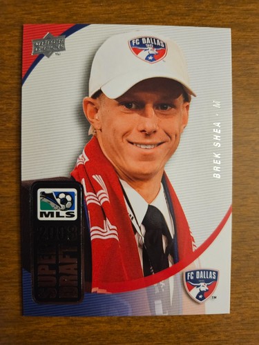 2008 Upper Deck MLS Super Draft Brek Shea Card# SD-6
