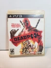 Playstation 3 DEADPOOL Video Game Disc w/ Insert 2013 Sony PS3
