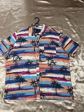Men's Margaritaville Tropical Button Up Shirt, Size XXL