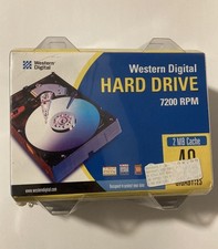 Western Digital Caviar 40GB Internal 7200RPM 3.5" WD400BBRTL HDD New Sealed