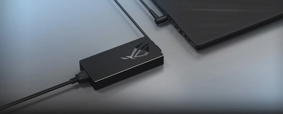 Adaptador de CC Asus ROG 280W para portátiles para juegos Asus ROG G Series Foto 3 de 4