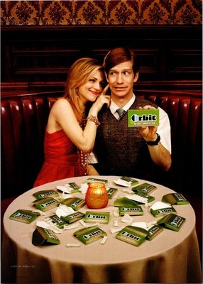2008   Orbit Mint Mojito Gum  print ad   2000s Mens Fashion DA.48