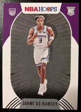 2020-21 Panini NBA Hoops Basketball Jahmi'us Ramsey Rookie #236 Sacramento Kings
