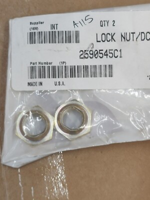 SC 2590545C1 - NUT SPECIAL LOCK 9/16-12 NC (2 in lot)