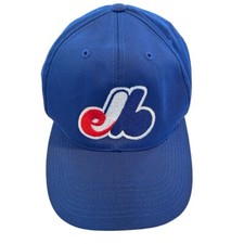 Vintage MLB Montreal Expos Adjustable Snapback Cap Hat OSFM