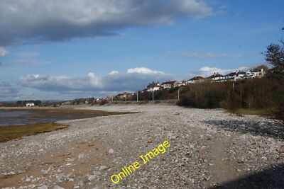 Foto 6x4 Fußweg zum Hest Bank Teil des Weges verläuft am Strand entlang, al c2014