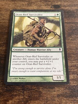 Magic the Gathering MTG Oran-Rief Survivalist (174) Zendikar B10841*