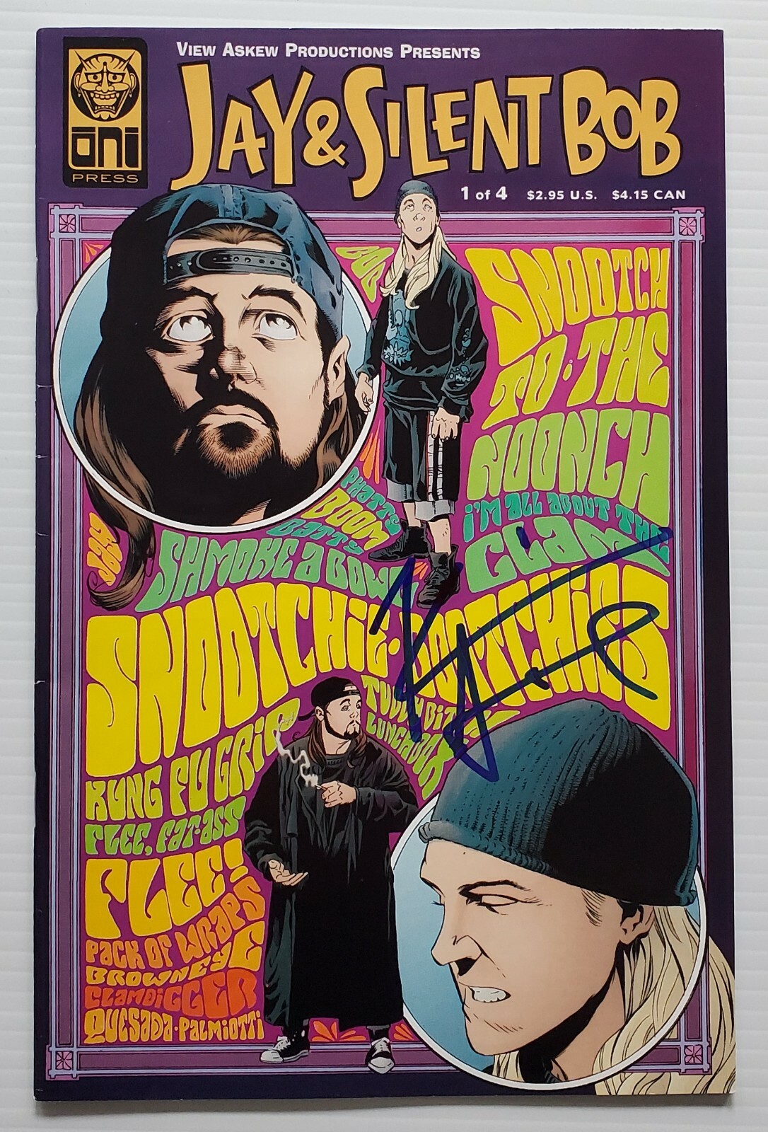 Kevin Smith Signed Jay & Silent Bob Comic Book Mallrats Clerks Director RAD  | eBay