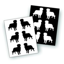 12X Golden Retriever Dog Vinyl Decal Sticker for Car Truck Windshield or Bumper
