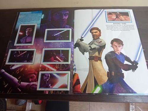 Star Wars The Clone Wars komplettes Stickeralbum + 2 Tüten - Bild 7 von 15