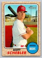 Scott Schebler #233 2017 Topps Heritage  Cincinnati Reds