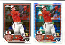 (2) 2023 Chrome Update Adley Rutschman Rookie Debut RC USC1 1 Base + 1 Xfractor