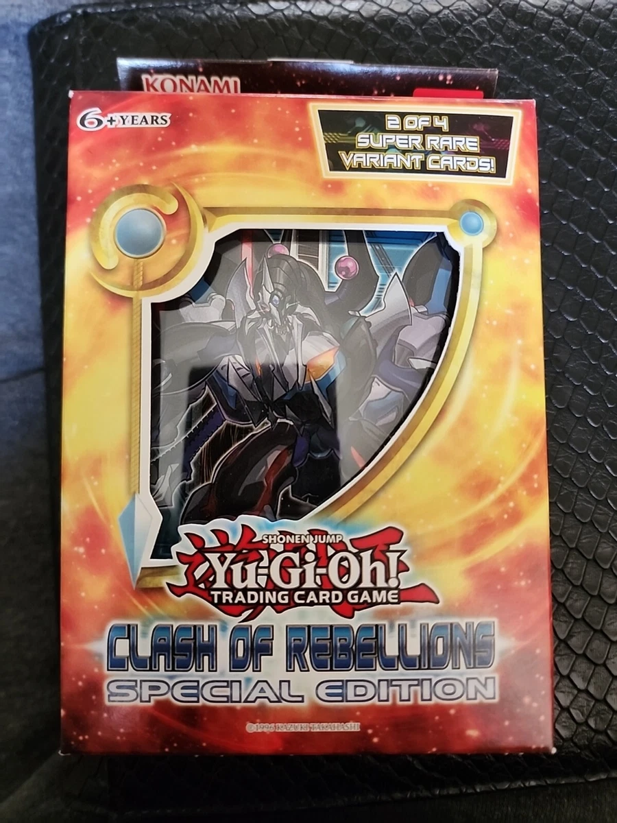 Yu-Gi-Oh! TCG Clash of Rebellions Sealed Collectible Card Game