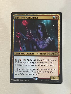 Magic The Gathering, Commander 2017, Nin The Pain Artist, LP