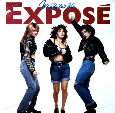 Exposé - What You Don't Know LP 1989 (VG+/VG+) '