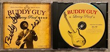 Blues Legend Buddy Guy Signed In-Person "Living Proof" CD Cover Insert w/ CD 