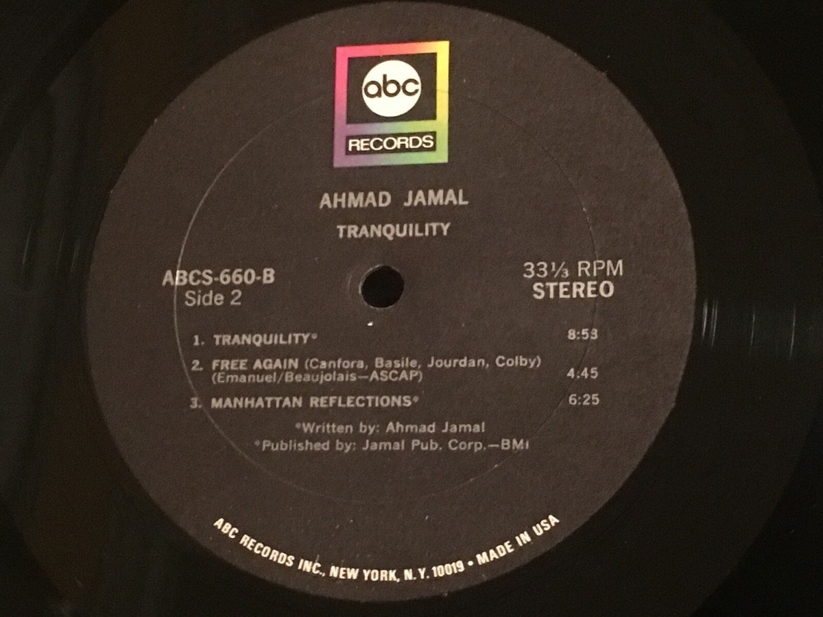 【出品再開】 Ahmad Jamal – Tranquility 250px-Tranquility_(album).jpg