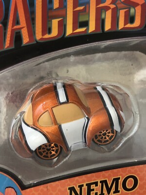 Disney Racers Finding Nemo Nemo Die Cast Metal Body Race Car 1:64