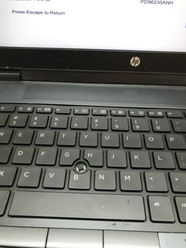 HP ZBook 15 Laptop 15" Intel i5-4300U 2.6GHz 4GB RAM NO HDD/OS For Parts READ DW - Picture 3 of 7