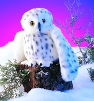 Hand Puppet - Folkmanis - Owl Snowy Animals Soft Doll Plush Toys 2236 on sale Hand Puppet - Folkmanis - Owl Snowy Animals Soft Doll Plush Toys 2236 on sale