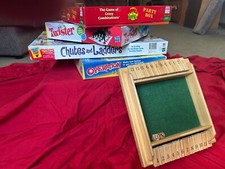 a family board game collection