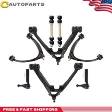 For Chevrolet Silverado 1500 Front Upper & Lower Control Arm Tie Rod Suspension