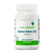 Seeking Health Hydrox-Adeno B12 (60 lozenges) expires on 02/20/2027