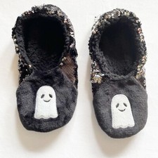 Women's / Teen's Hyde  Eek Flip Sequins Halloween Slippers Size 5-7