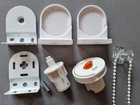White 32mm Heavy Duty Roller Blind Control Mechanism with Chain & Child Safety