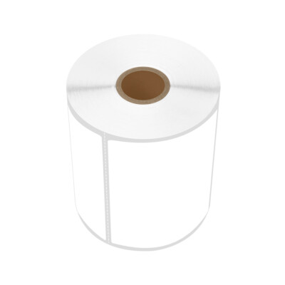 Produktbild von 20 Rollen Mit 500 Etiketten (4x3") – Thermisch Für Zebra LP2442, LP2844, ZP450 Uvm.