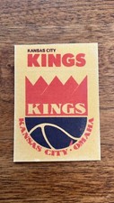 1969 Fleer Real Cloth Basketball Patches Kansas City Kings Logo Rare Vintage