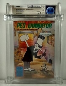 Pesterminator the Western Exterminator NES Factory Sealed WATA Grade 8.5 A Rare