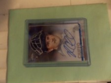 2019 Topps Chrome Nicholas Ciuffo Rookie RC Auto RA-NC Rays