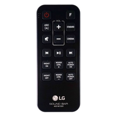 Télécommande LG Soundbar Originale AKB74815331 – Compatible SH4 SH4B SHC4 SPH5B-W