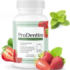 Prodentim Soft Tablets Chewable Probiotic For Gums Teeth (2/5 Pack)