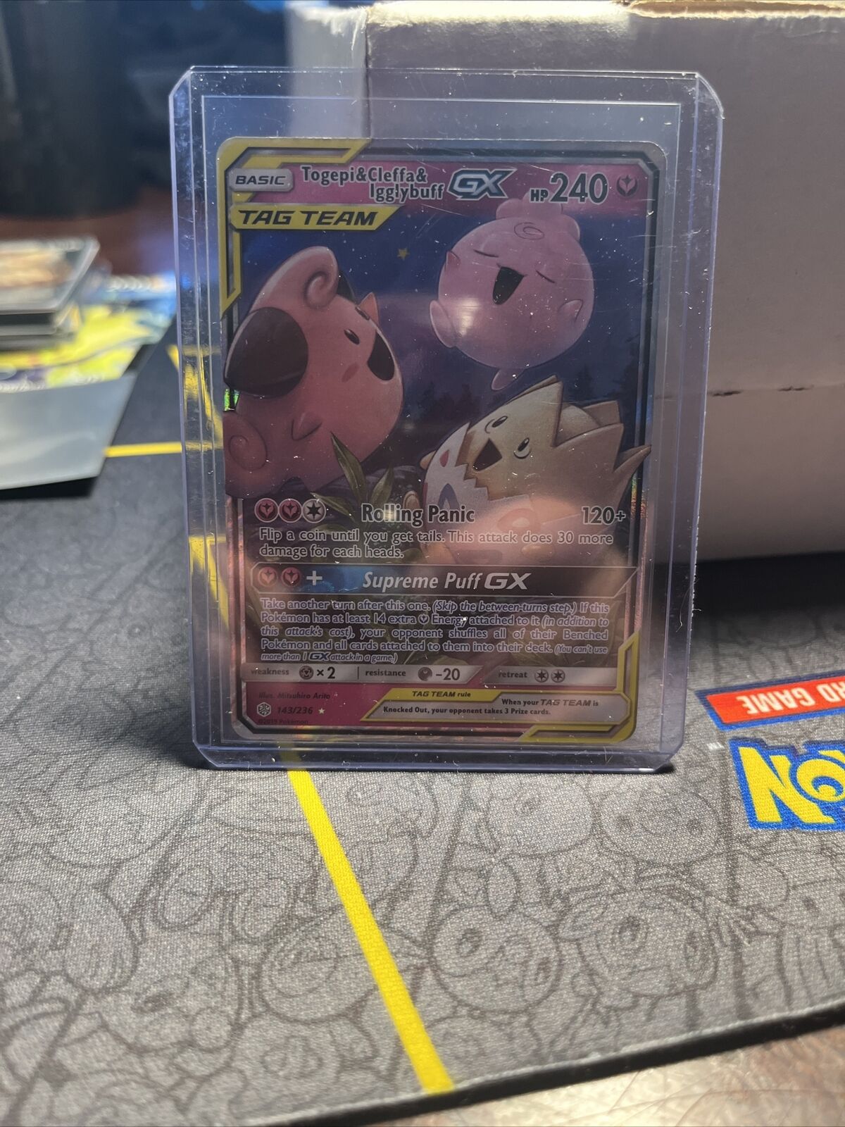 Pokémon TCG: Togepi, Cleffa e Igglybuff GX (143/236) - SM12