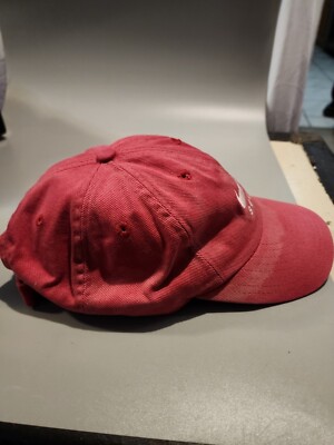 ✨レア✨　90's vintage   Cap y2k RARE Vintage 90s Y2K Nike Soccer Red Hat Adjustable StrapBack Cap