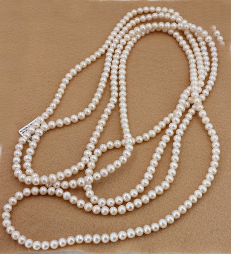 Long Cultured Freshwater Pearl Opaque 