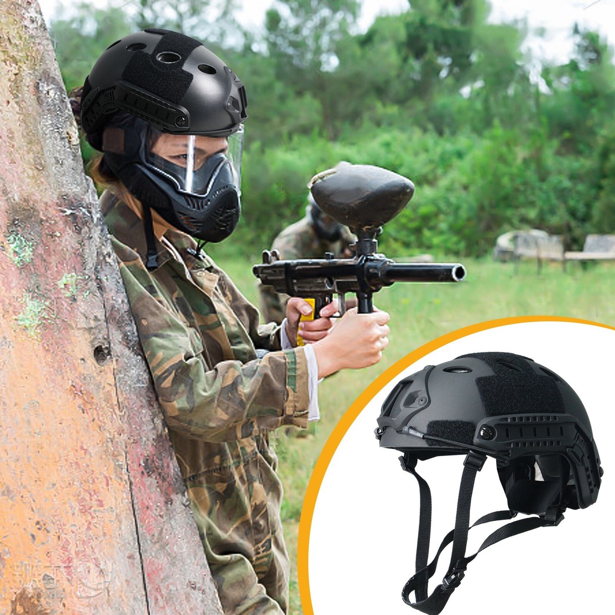 Casques tactiques-Accessoires scénario-Paintball